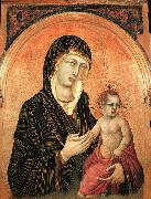 Simone Martini Madonna and Child   aaa oil